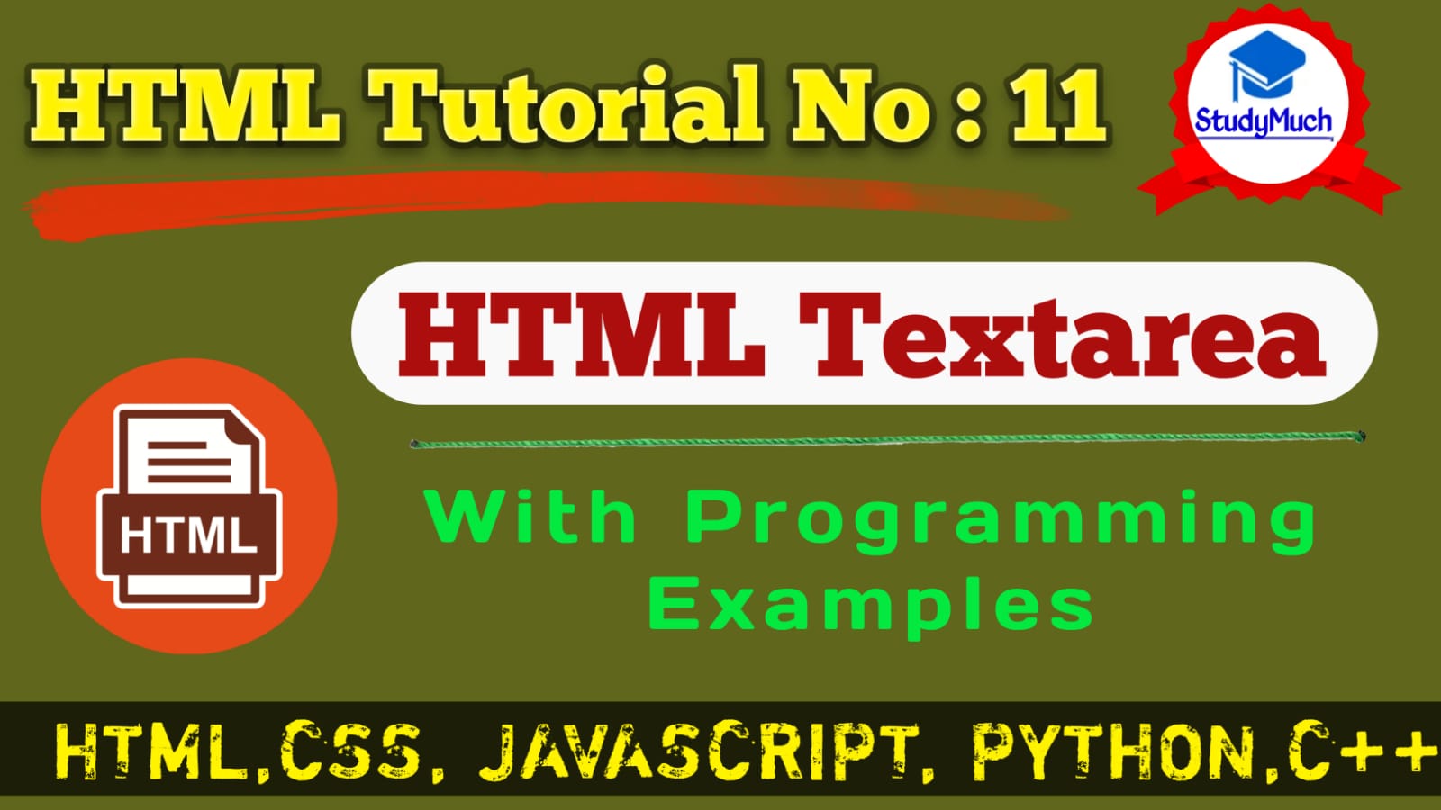 Studymuch.in HTML Textarea