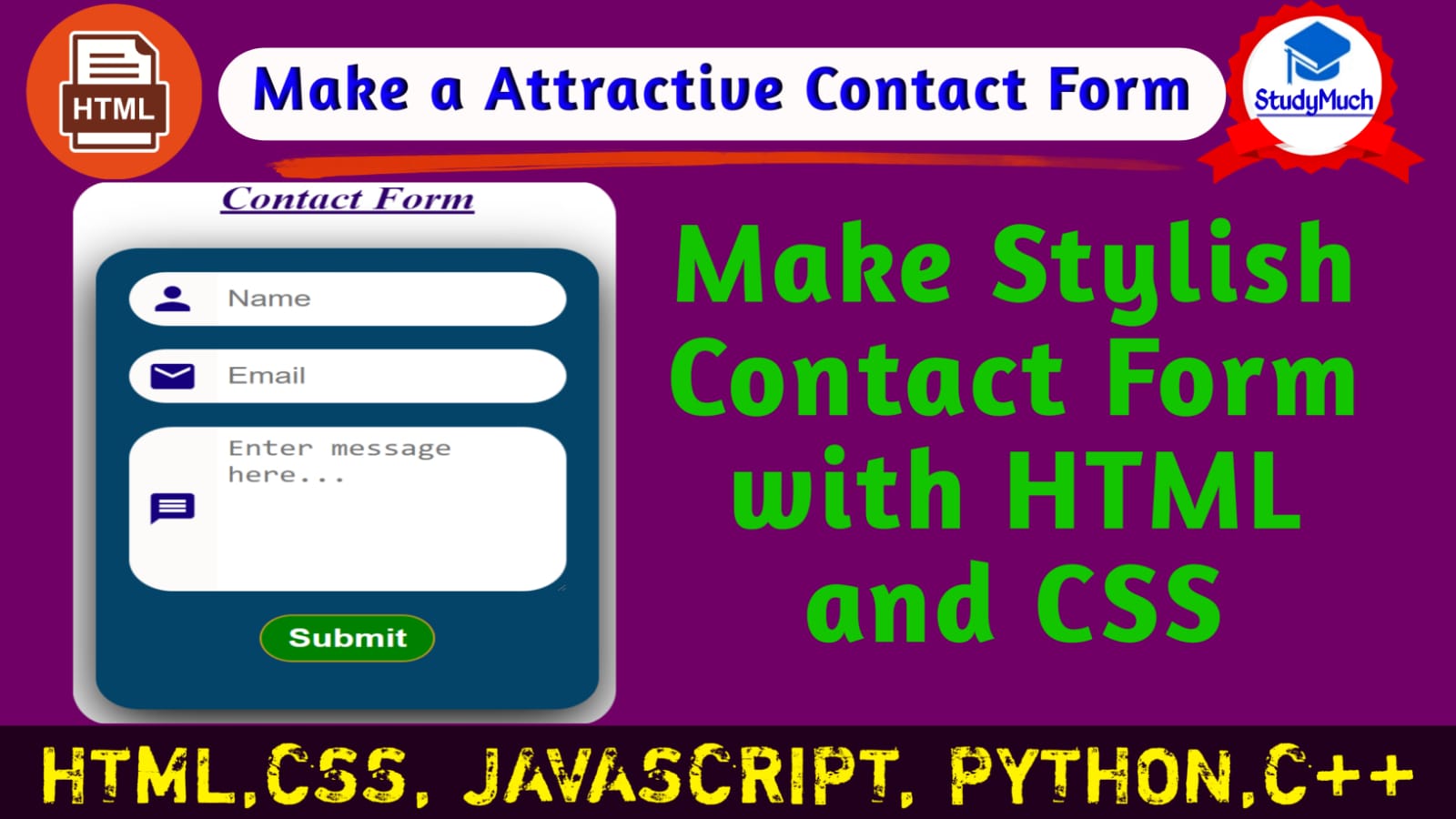 StudyMuch.in Create Contact Form