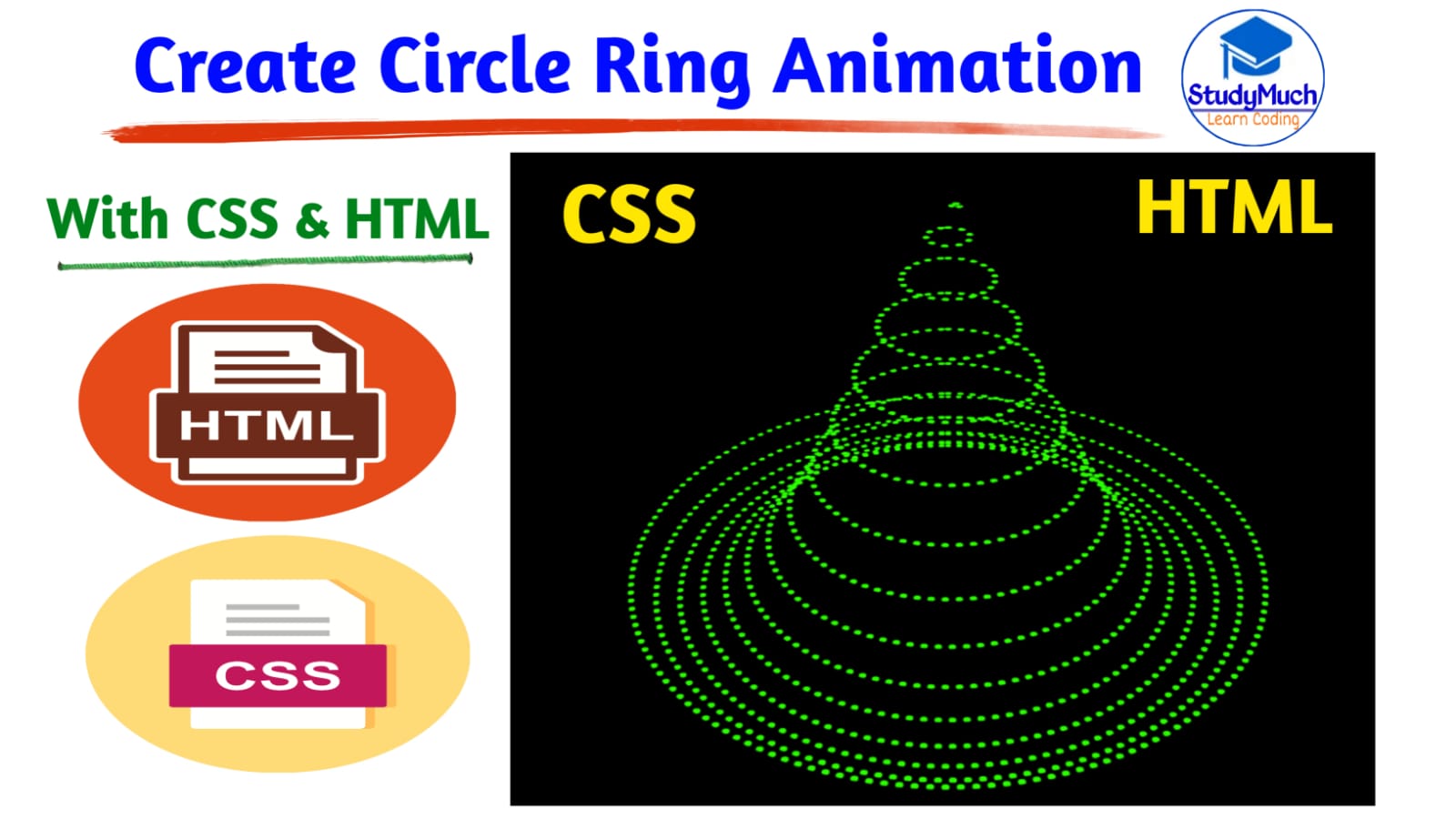 StudyMuch CSS Ring Animation