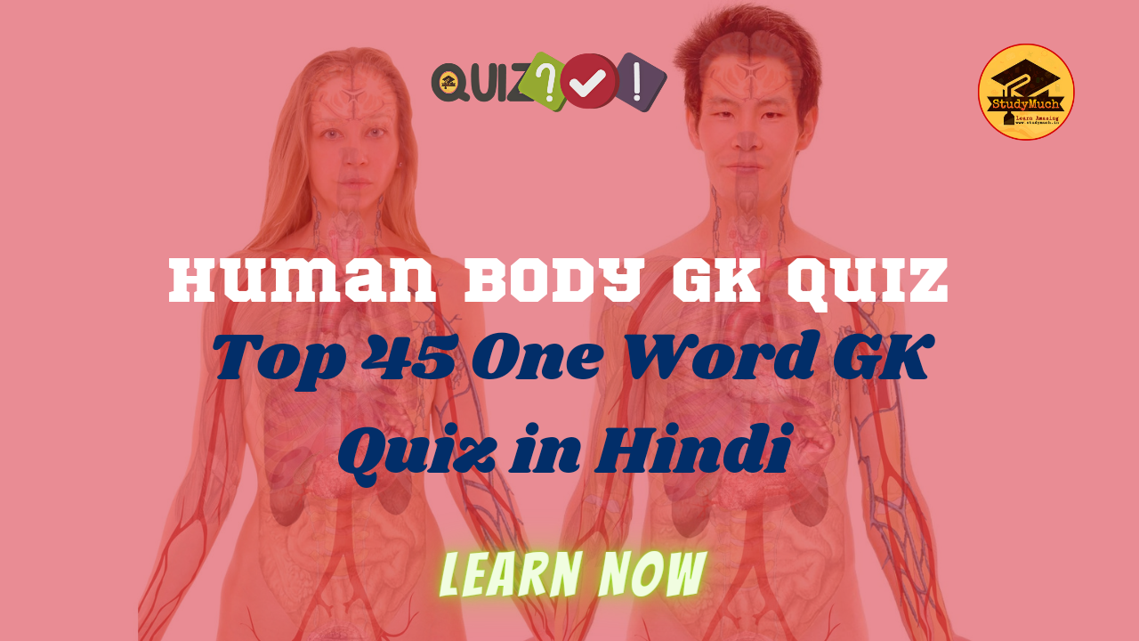 Human Body GK Quiz studymuch.in