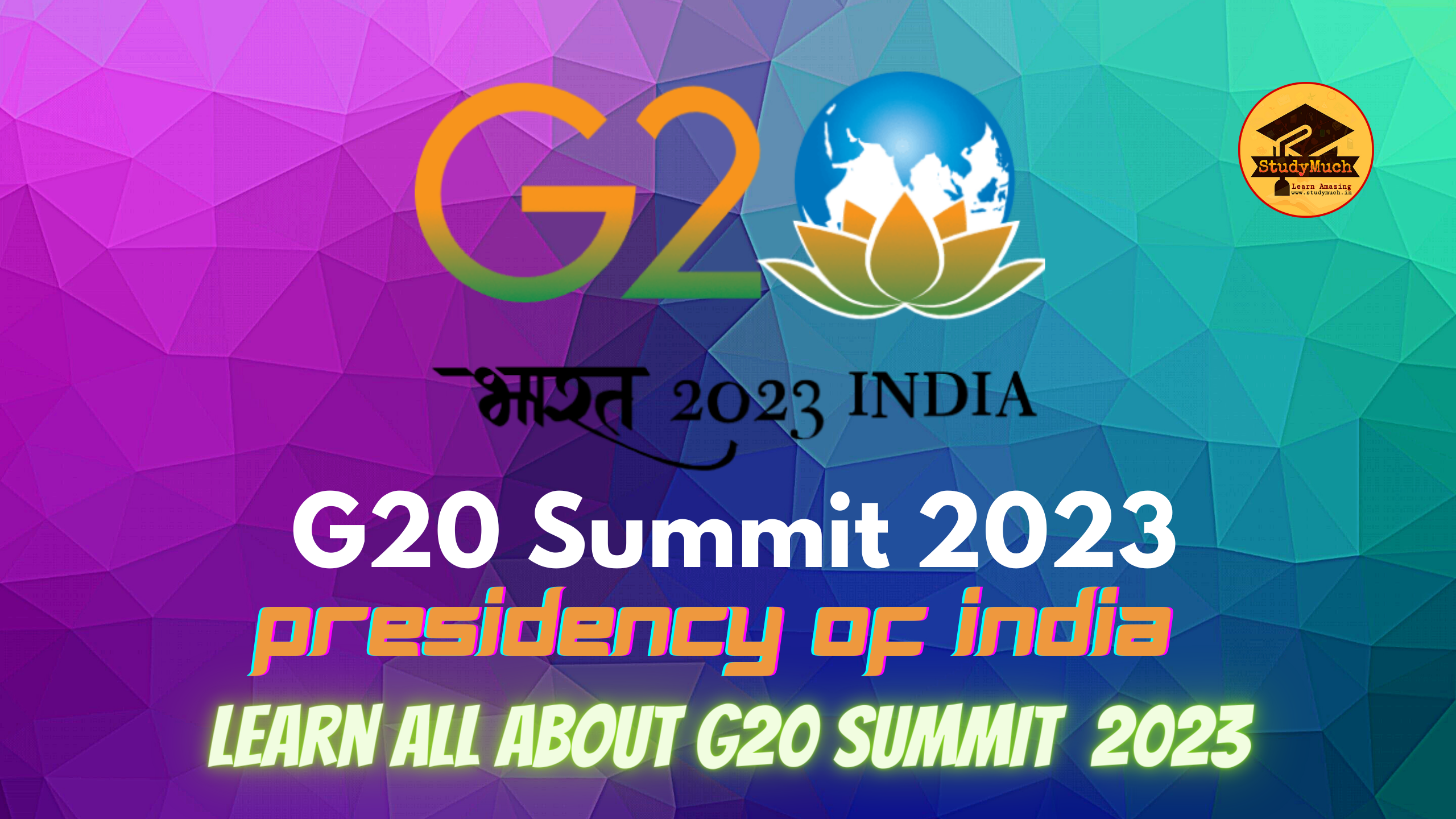 G20 Summit 2023 StudyMuch