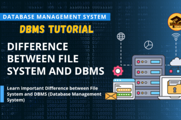 Difference between File System and DBMS