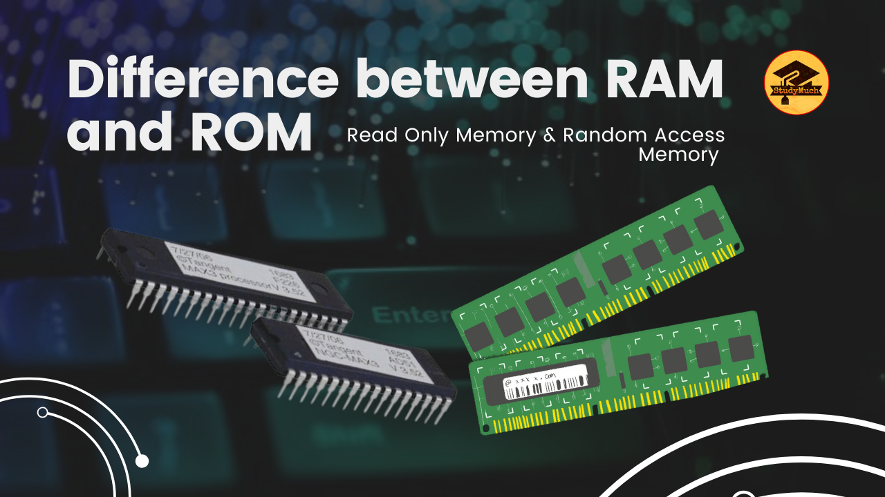 Difference between ROM and RAM