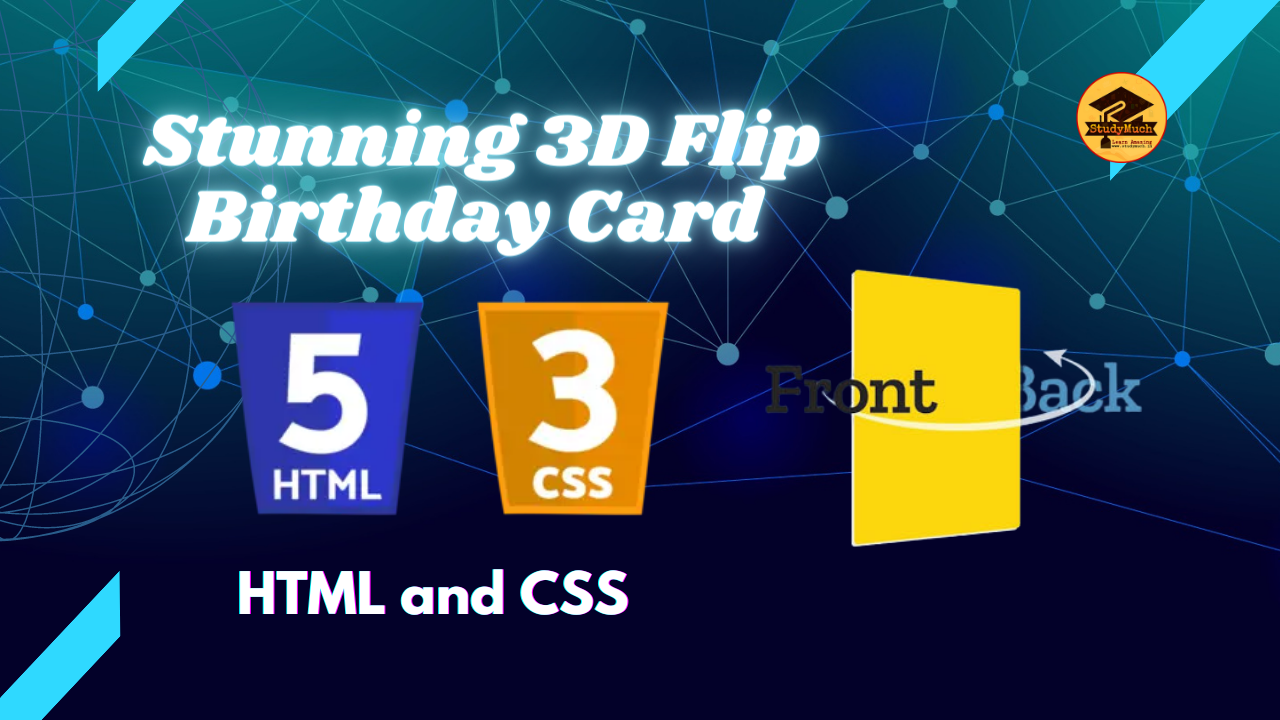 Stunning 3D Flip Birthday Card