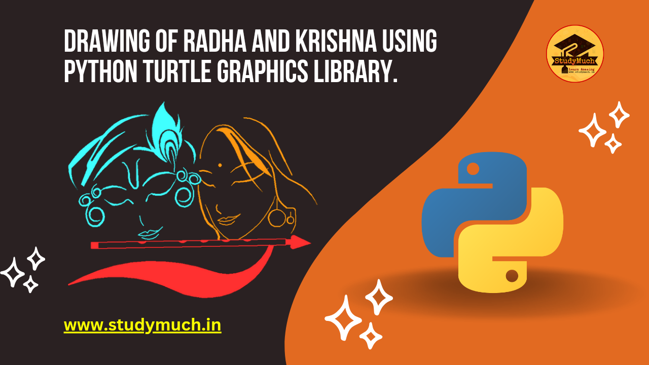 Drawing Radha Krishna Using Python