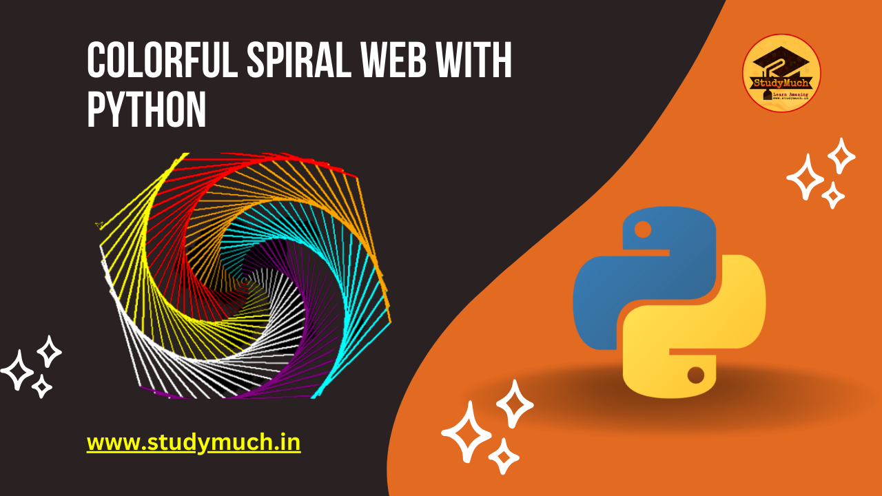 Python Spiral Web Design